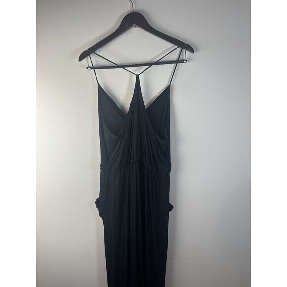 MOULINETTE SOEURS Willa Tie-Waist Jumpsuit In Black Size Large - Picture 8 of 10